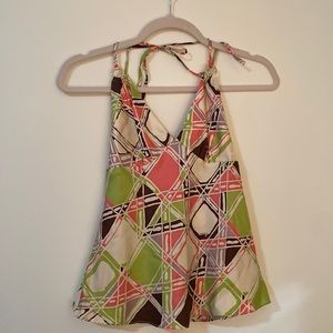 Vintage Halter Tank Top - Size 2